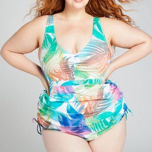 NEW! Plus Size 14,20,22,24,28 Lane Bryant Swimdress No wire, Swimsuit Swim Dress